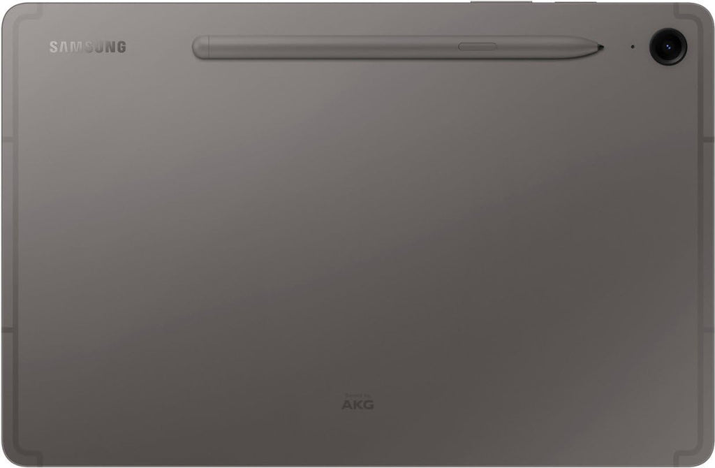 Tablette tactile Samsung Galaxy Tab S9 FE 10,9" 128 Go WiFi Android, grand écran, longue autonomie, processeur puissant, S Pen, appareil photo 8 MP, légère et résistante, stockage extensible, version US 2023, grise