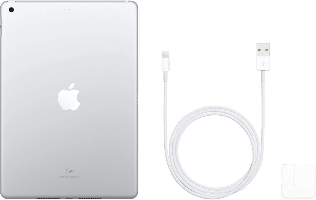 iPad 7e génération Apple 2019 (10,2 pouces, Wi-Fi, 32 Go) Argent (Reconditionné) pratique
