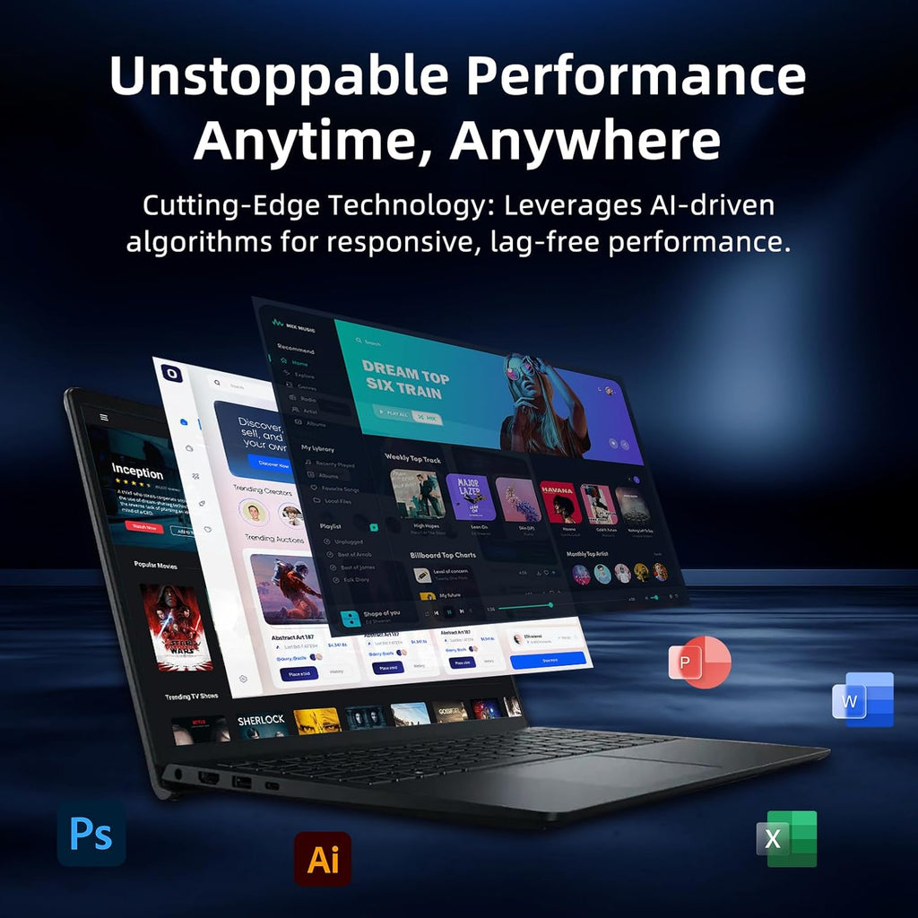 Ordinateur compact portable professionnel Dell Inspiron 15
