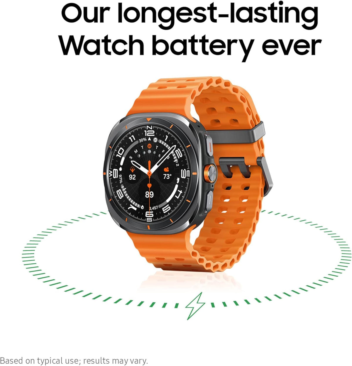 Présentation : Samsung Galaxy Watch Ultra (2025) 47 mm LTE, boîtier en titane, coaching du sommeil avancé, coaching de course, score d'énergie, suivi de la fréquence cardiaque, GPS, argent titane, version américaine, garantie 2 ans