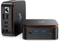 Mini-ordinateur KAMRUI Essenx E1 doté de processeur N95, 12 Go de RAM LPDDR5 et SSD M.2 de 256 Go. Mini PC au format compact compatible double Wi-Fi 4K, Ethernet et Bluetooth. adapté à les entreprises.