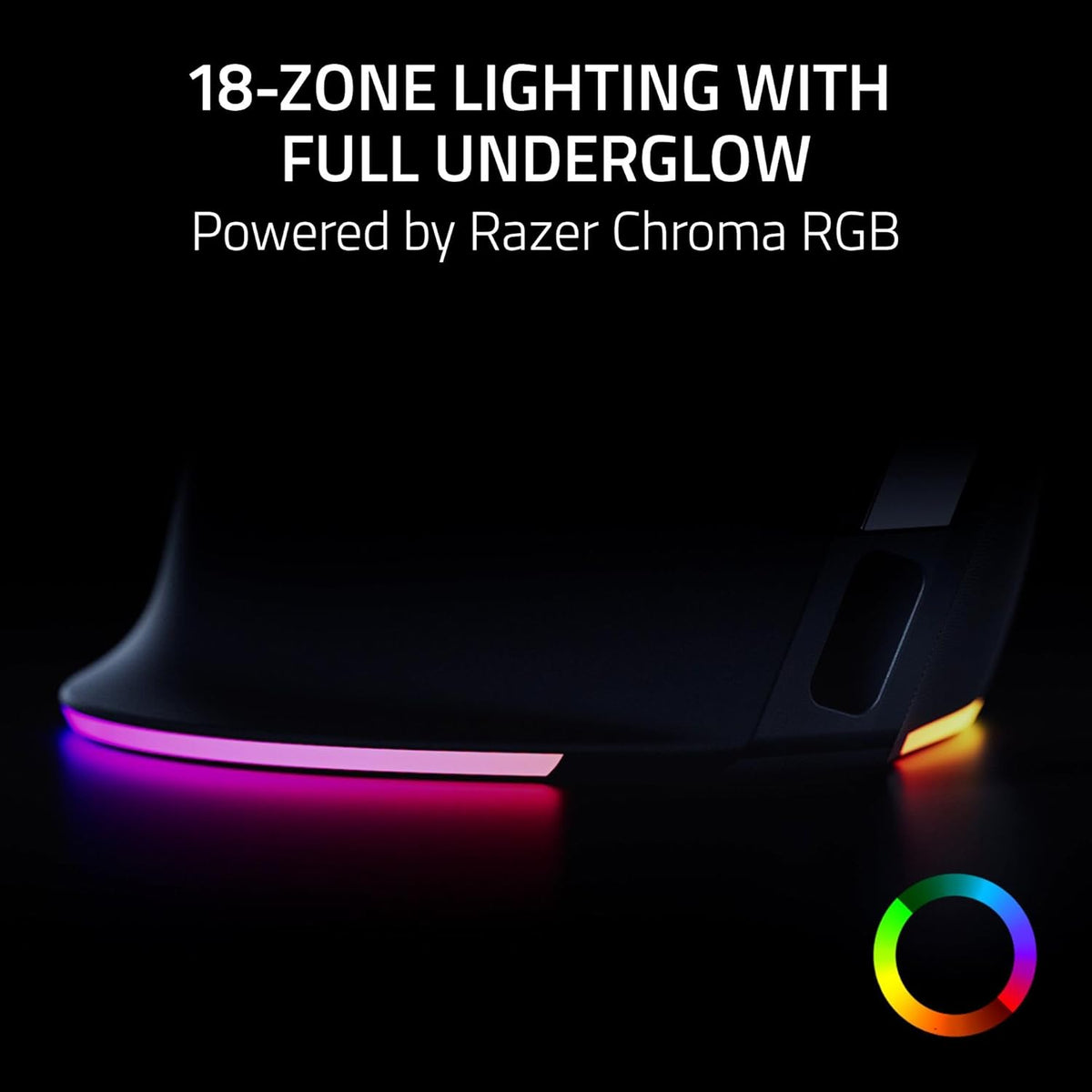Souris verticale à connectivité sans fil Razer Pro Click V2 : Design ergonomique à 6 boutons - Aide intuitive en un clic - Compatible Windows et Mac - Connectivité multi-appareils via 2,4 GHz, Bluetooth ou USB-C doté de connectivité filaire…