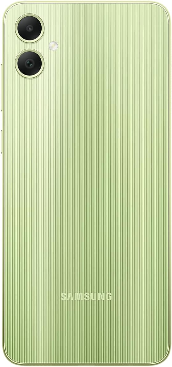 Samsung Galaxy A05 A055M 64 Go Double SIM GSM Débloqué Smartphone Android (Version Amérique latine) - Vert clair – Modèle pratique