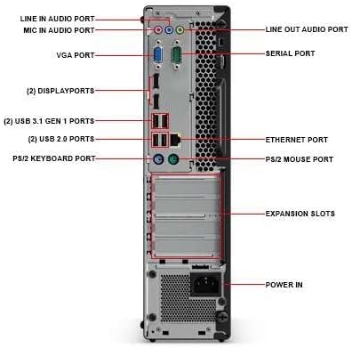Ordinateur de bureau Lenovo ThinkCentre M710 SFF, processeur Intel Core de 6e génération à 3,70 GHz, 8 Go de RAM, SSD de 256 Go, carte graphique, clavier et souris, Wi-Fi, Bluetooth, Windows 11 Pro (reconditionné) – Modèle pratique