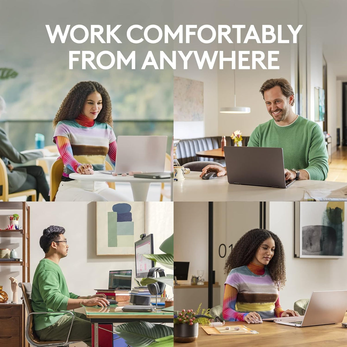 Souris à connectivité sans fil au format au format compact Logitech MX Anywhere 3S, défilement réactif, suivi multi-surfaces 8 000 DPI, clics silencieux, boutons programmables, USB-C, Bluetooth, compatible Windows, Linux, Chrome OS et Mac - Graphite