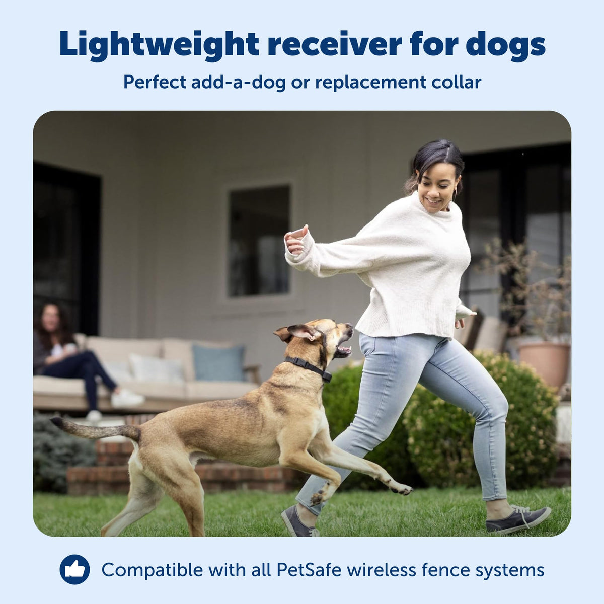 Collier récepteur à connectivité sans fil PETSAFE Stay & Play - Étanche