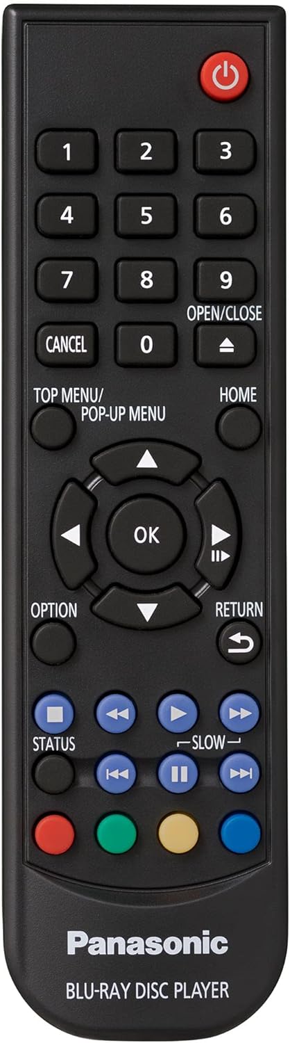 Lecteur Blu-ray 4K Panasonic : lecture vidéo Ultra HD Premium et audio haute résolution - Lecteur DVD DP-UB154P-K (noir) – Modèle pratique