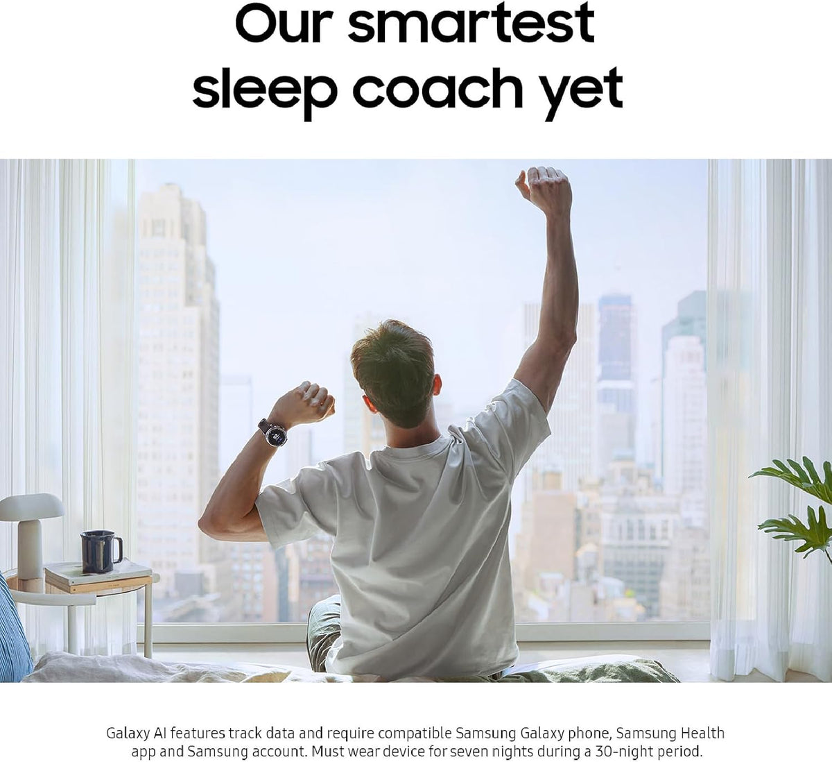 Présentation : Samsung Galaxy Watch 8 Classic (2025) 46 mm, montre connectée Bluetooth, design coussin, lunette rotative, bouton d'accès rapide, coaching du sommeil, coaching de course, score d'énergie, noir, version américaine (reconditionnée)