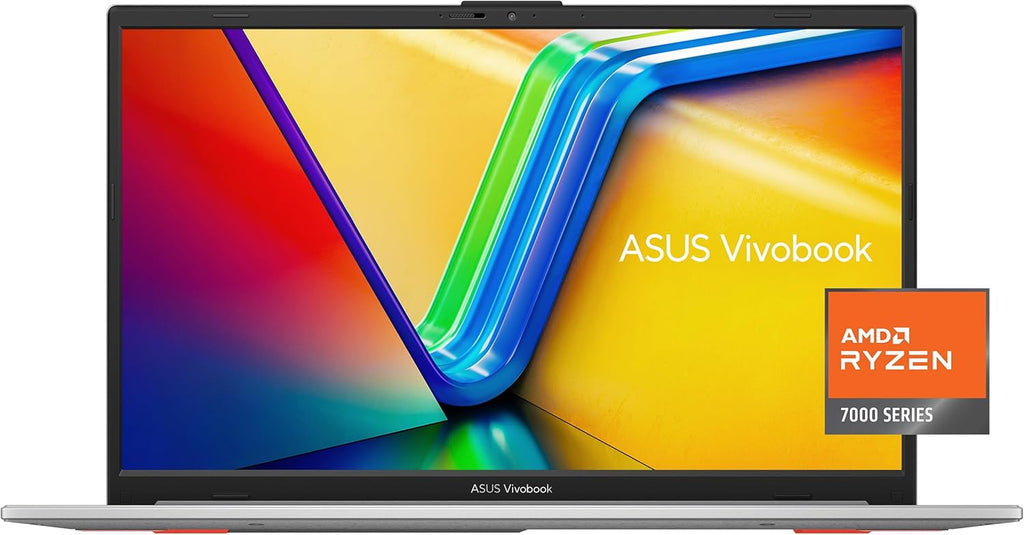 ASUS Vivobook Go 15,6" Ordinateur compact portable fin AMD Ryzen 5 7520U 8 Go 512 Go Windows 11 Famille Argent élégant Robustesse de qualité militaire Charge rapide Cache webcam E1504FA-AS54