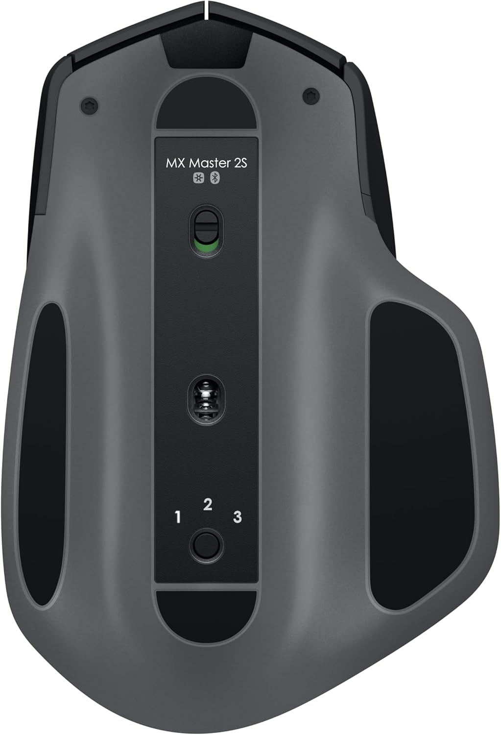 Souris à connectivité sans fil Logitech MX Master 2S Bluetooth Edition, multi-surfaces, défilement ultra-réactif, ergonomique, rechargeable, connecte allant jusqu'à 3 ordinateurs Mac/PC, couleur graphite.
