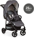 4X Carrito Bebe, depuis le Nacimiento allant jusqu'à 25 kg, Silla de Paseo Ligera, Silla Bebe, Inclinable, Plegable, au format compacta, Mickey Mouse Gris