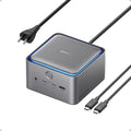 Station d'accueil Anker Prime TB5 14-en-1 Thunderbolt 5 avec transfert maximal de 120 Gbit/s, charge maximale de 140 W, système de refroidissement, double affichage jusqu'à 8K pour ordinateurs portables TBT 5/4