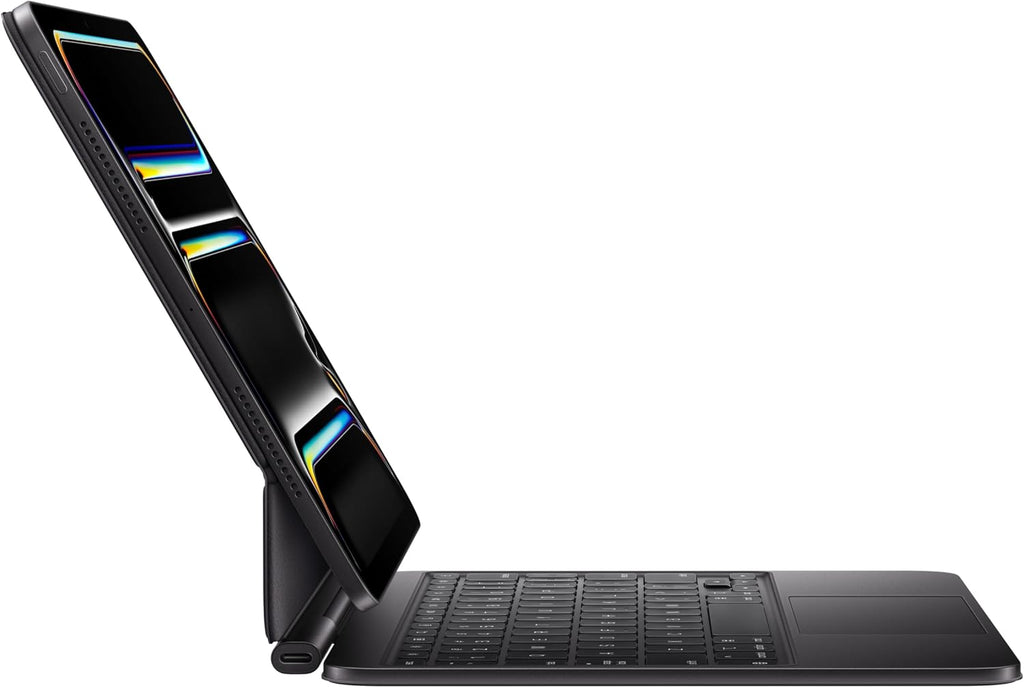 Étui-clavier Magic Keyboard pour iPad Pro 11 pouces (M4) d'Apple, en anglais américain, noir (reconditionné) pratique