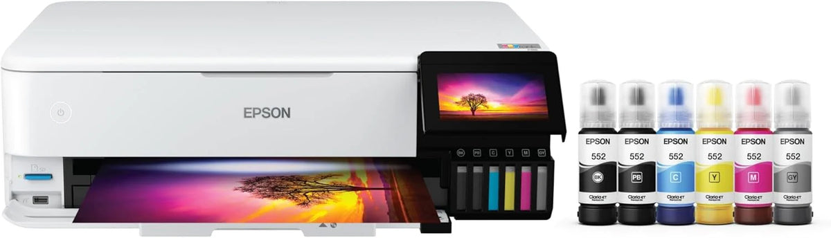 Imprimante multifonction grand format à connectivité sans fil Ecotank ET-8550