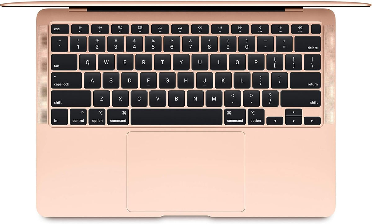 MacBook Air début 2020 d'Apple avec processeur Intel Core i3 à 1,1 GHz, écran 13 pouces, 8 Go de RAM, stockage SSD de 256 Go, couleur or (reconditionné)