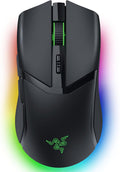 Souris gaming à connectivité sans fil Razer Cobra Pro : 10 commandes personnalisables - Éclairage Chroma RGB - Capteur optique 30 000 points de couleur - Interrupteurs Gen 3 - 2,4 GHz, Bluetooth et USB Type-C - allant jusqu’à 170 h d’autonomie - Noir