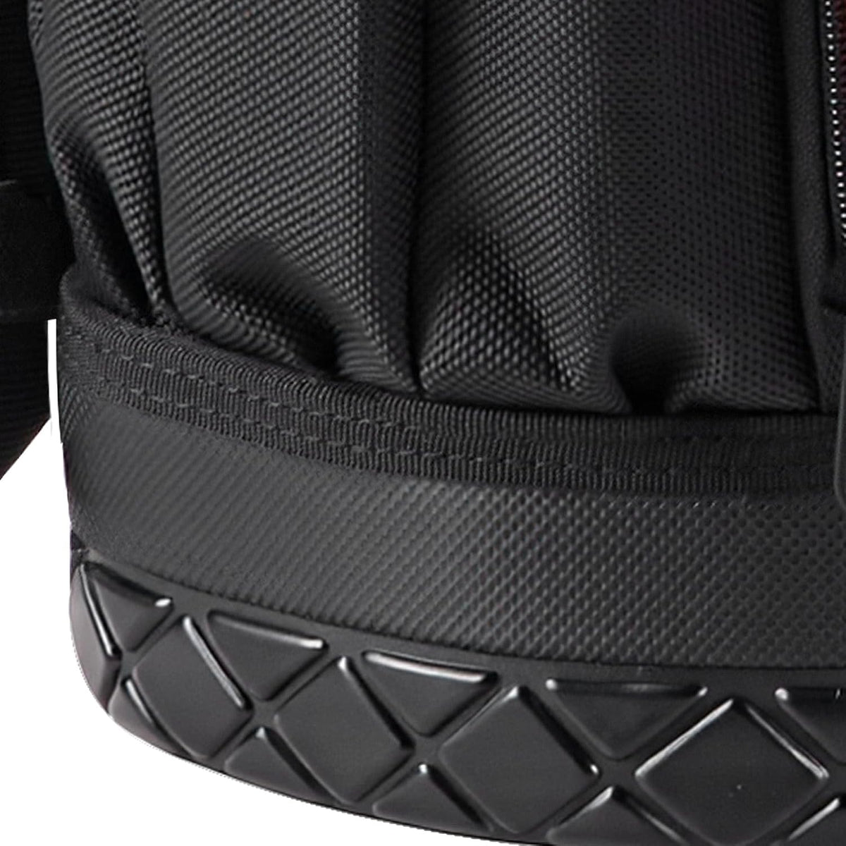 Sac à dos VEVOR pour outils, 65 poches, organisateur de rangement robuste avec compartiment pour ordinateur compact portable et fond moulé, sac à dos de chantier pour électriciens, réparateurs et techniciens CVC.