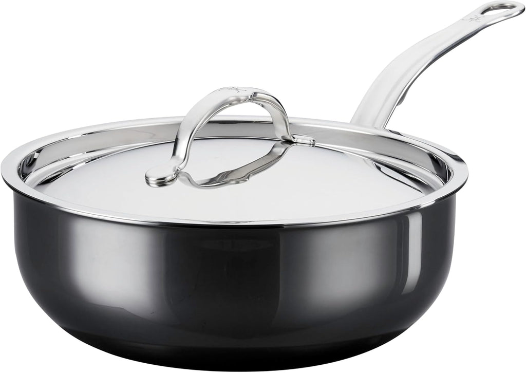 Hestan - Collection NanoBond - Poêle tout-en-un en titane, compatible doté de les plaques à induction, 3,5 litres