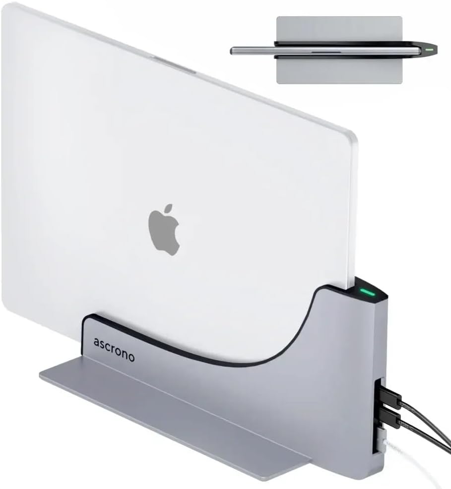 Station d'accueil pour MacBook Pro 14 pouces d'Apple - Connectez deux écrans grâce à deux ports Thunderbolt 4 et USB-C - Hub de station d'accueil pour MacBook Pro 14 pouces (M1 M2 M3 M4 Base/Pro/Max M5 2021-2025)