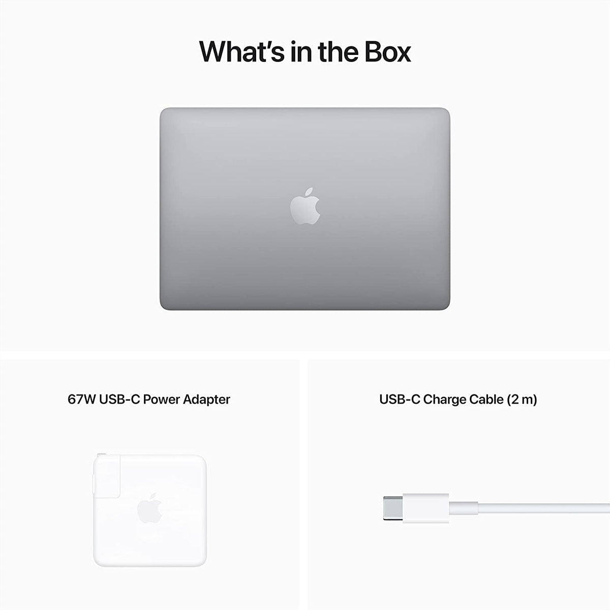 MacBook Pro 2022 d'Apple avec puce Apple M2 (13 pouces, 8 Go de RAM, 256 Go de stockage SSD) (clavier QWERTY anglais) Gris sidéral (reconditionné)