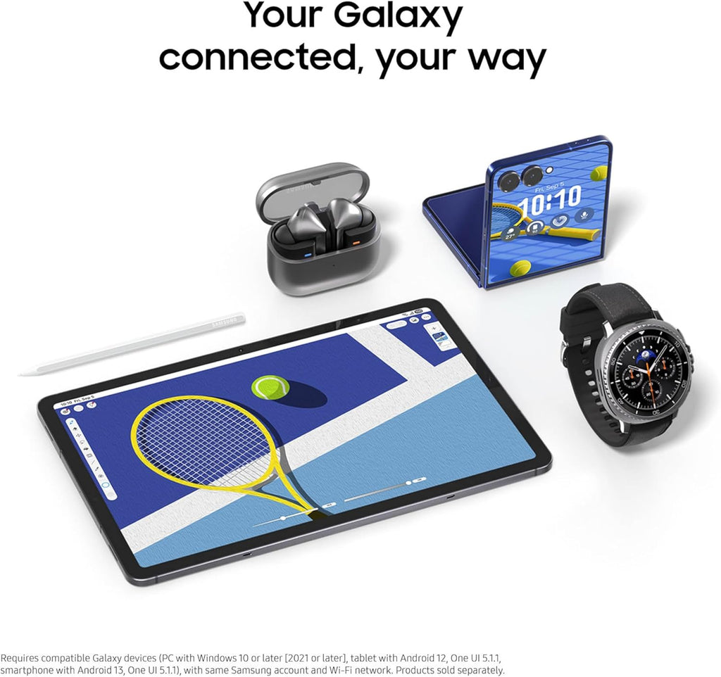 Tablette tactile Samsung Galaxy Tab S11 128 Go WiFi Android, grand écran, résistante, fine, légère, haute performance, longue autonomie, S Pen pour la prise de notes, assistance IA, version US, grise