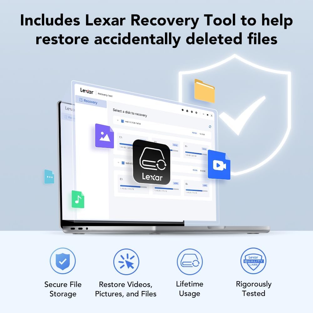 Carte microSD Lexar Play bleue 2 To, UHS-I, C10, U3, V30, A2, 4K, jusqu'à 160 Mo/s, carte mémoire microSDXC, extension de stockage pour Nintendo Switch 1, consoles de jeux, smartphones et tablettes (LMSPLBL002T-BNNNU) pratique