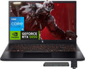 Ordinateur compact portable de jeu Acer Nitro V 15,6" FHD IPS 165 Hz, processeur Intel Core i5-13420H, carte graphique NVIDIA GeForce RTX 5050 8 Go GDDR7, 32 Go de RAM, SSD 1 To, clavier rétroéclairé, Wi-Fi 6, Windows 11 Pro, noir, station d'accueil