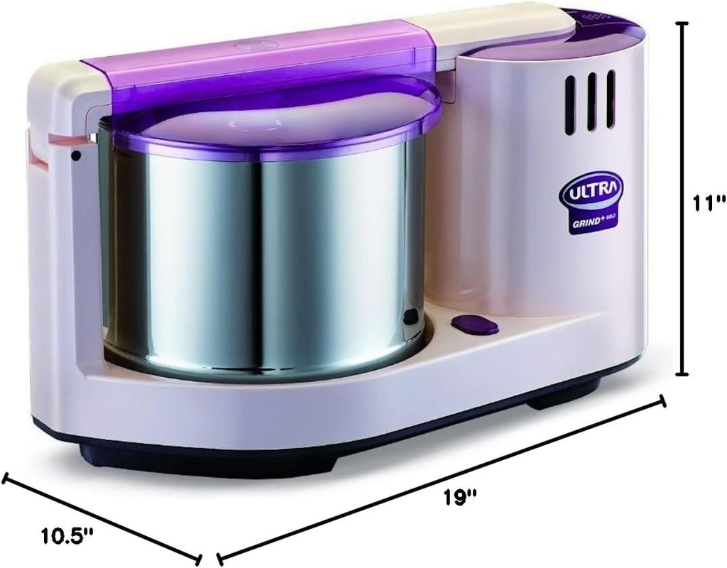 Broyeur à eau Ultra Grind+ Gold 2L, pétrin à pâte, 110 V, de table pratique