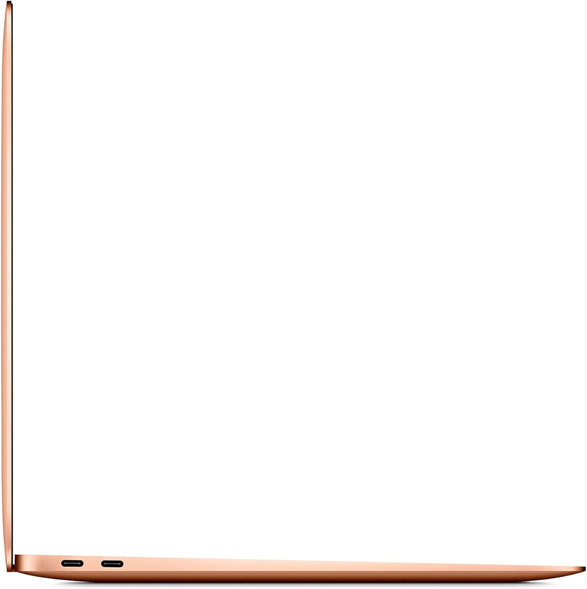 MacBook Air début 2020 d'Apple avec processeur Intel Core i3 à 1,1 GHz, écran 13 pouces, 8 Go de RAM, stockage SSD de 256 Go, couleur or (reconditionné)