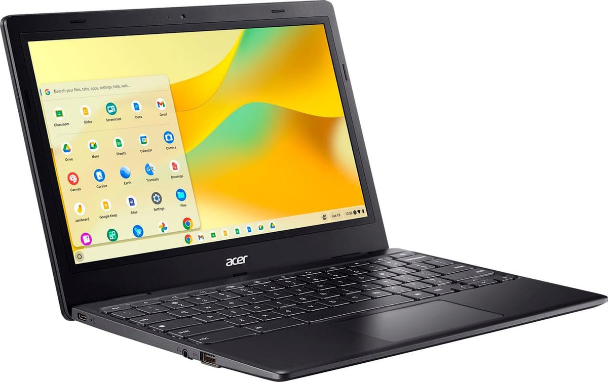 Ordinateur compact portable Chromebook Acer 311 pour étudiants et professionnels (promotion 2025) : processeur Intel N4500 double cœur, écran HD 11,6 pouces, 4 Go de RAM, 192 Go de stockage (64 Go eMMC + carte microSD 128 Go), webcam, Wi-Fi