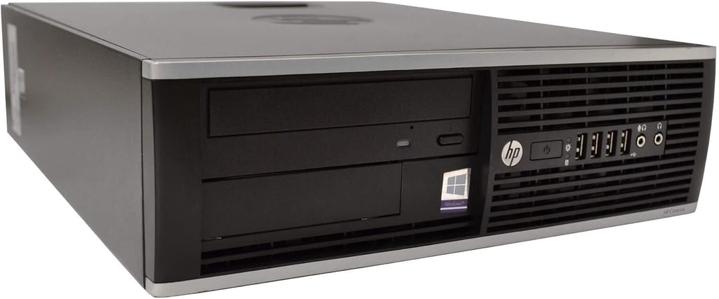 Ordinateur de bureau HP 8300 Elite petit format (Intel Core i5-3570 3,4 GHz quadricœur, 8 Go de RAM, 2 To SATA, Windows 10 Pro 64 bits) (Reconditionné) – Modèle pratique