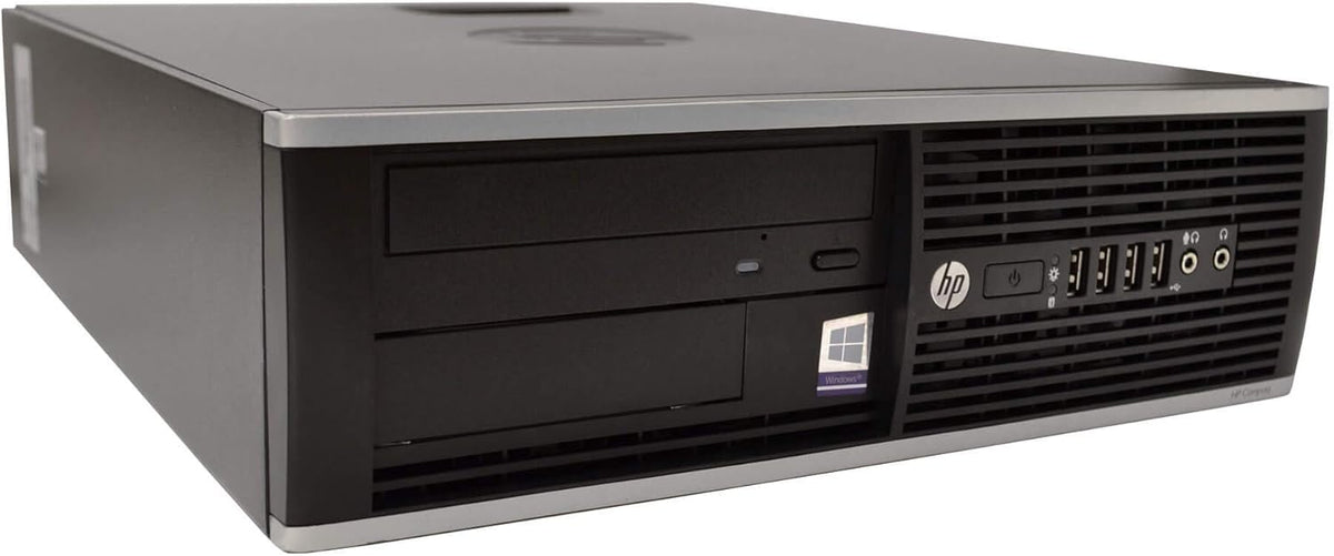 Ordinateur de bureau HP 8300 Elite petit format (Intel Core i5-3570 3,4 GHz quadricœur, 8 Go de RAM, 2 To SATA, Windows 10 Pro 64 bits) (Reconditionné) – Modèle pratique