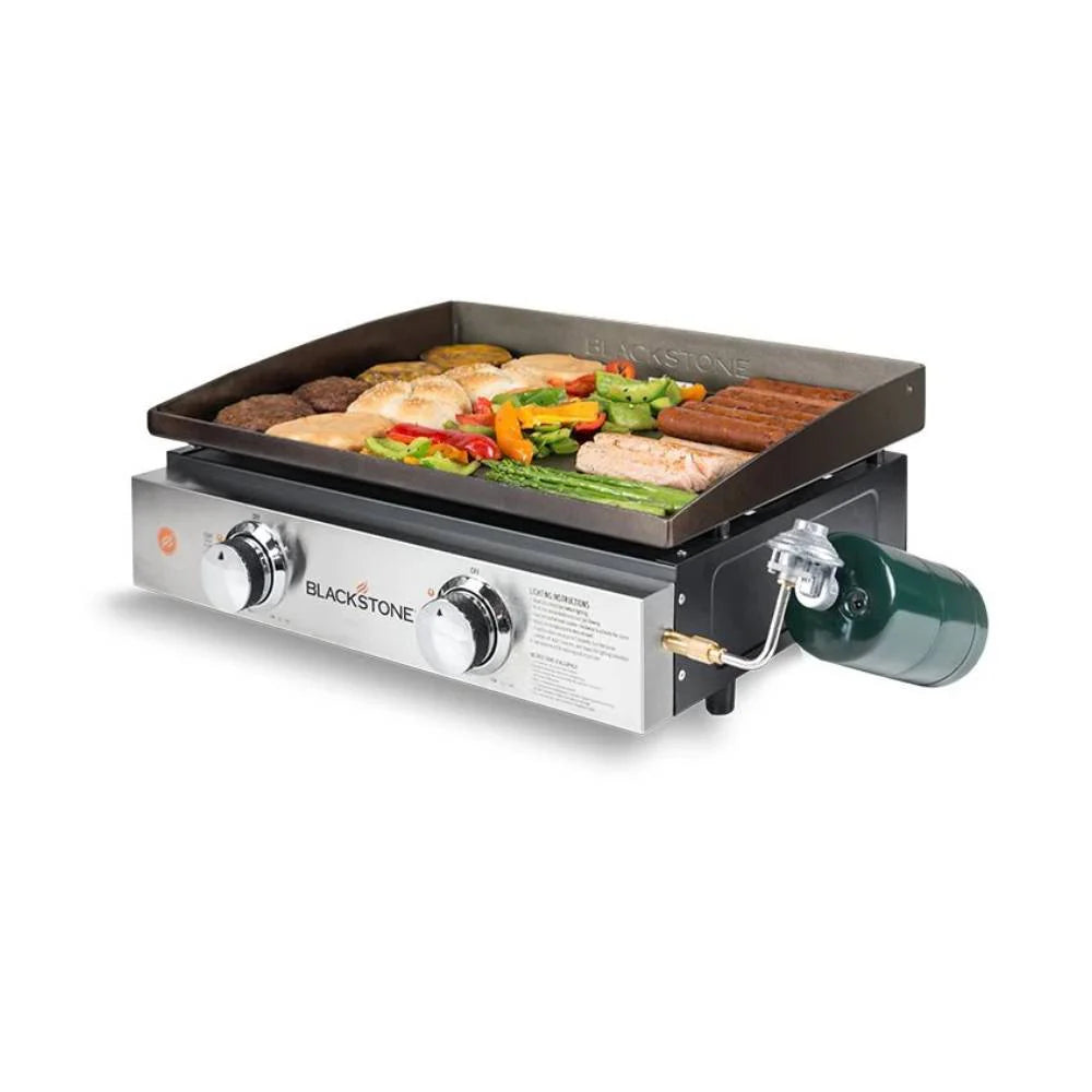 Plaque de cuisson de table Blackstone 22″ dotée de 2 brûleurs réglables