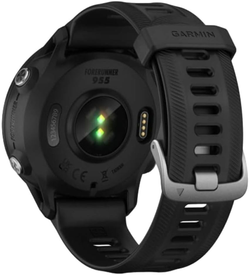 Présentation : Garmin 010-02638-10 Forerunner® 955 Montre connectée GPS de course à pied conçue pour les triathlètes Batterie longue durée Noir