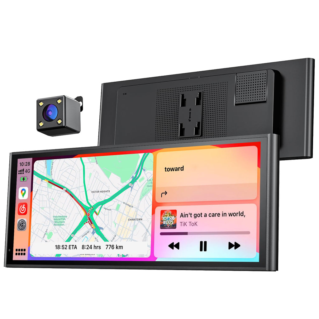 Écran à connectivité sans fil KRUNIA 9,26" CarPlay doté de Bluetooth et GPS