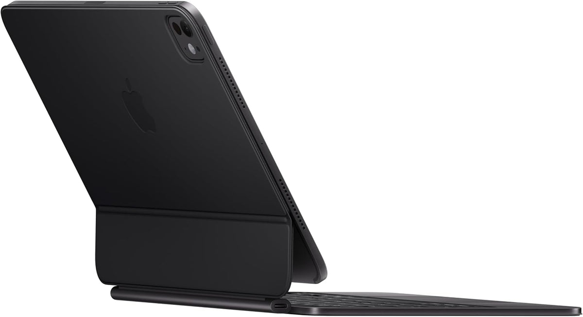 Étui-clavier Magic Keyboard pour iPad Pro 11 pouces (M4) d'Apple, en anglais américain, noir (reconditionné) pratique