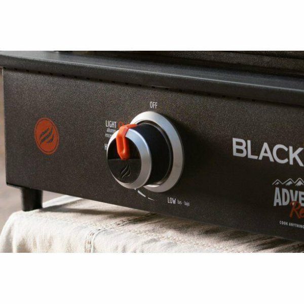 Plaque de cuisson de table Blackstone Adventure Ready de 43 cm (17 pouces) dotée de plaque de cuisson noire