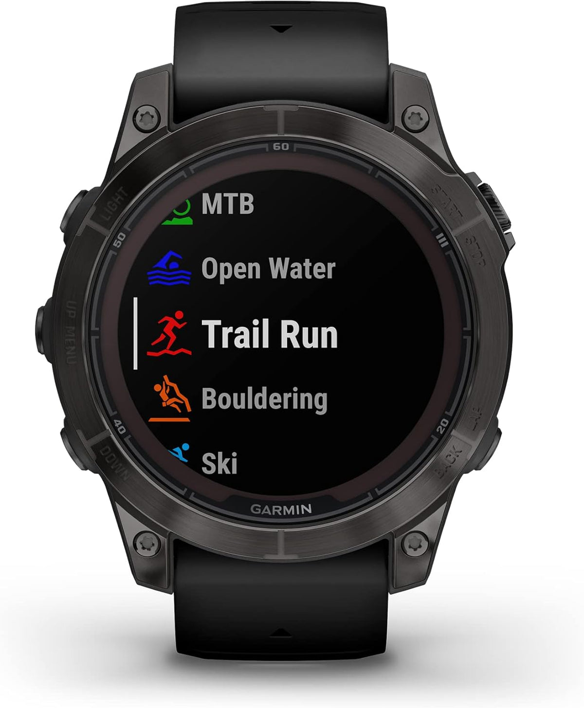 Présentation : Montre connectée GPS multisport Garmin fēnix 7 Pro Sapphire Solar avec lampe torche intégrée, recharge solaire, noire, 47 mm (reconditionnée)