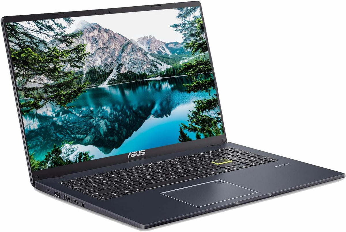 Ordinateur compact portable ASUS léger 15,5" Full HD, Windows 11 Famille, processeur Intel Celeron jusqu'à 2,76 GHz, 4 Go de RAM LPDDR4, SSD 128 Go, clavier rétroéclairé, noir étoilé (reconditionné)