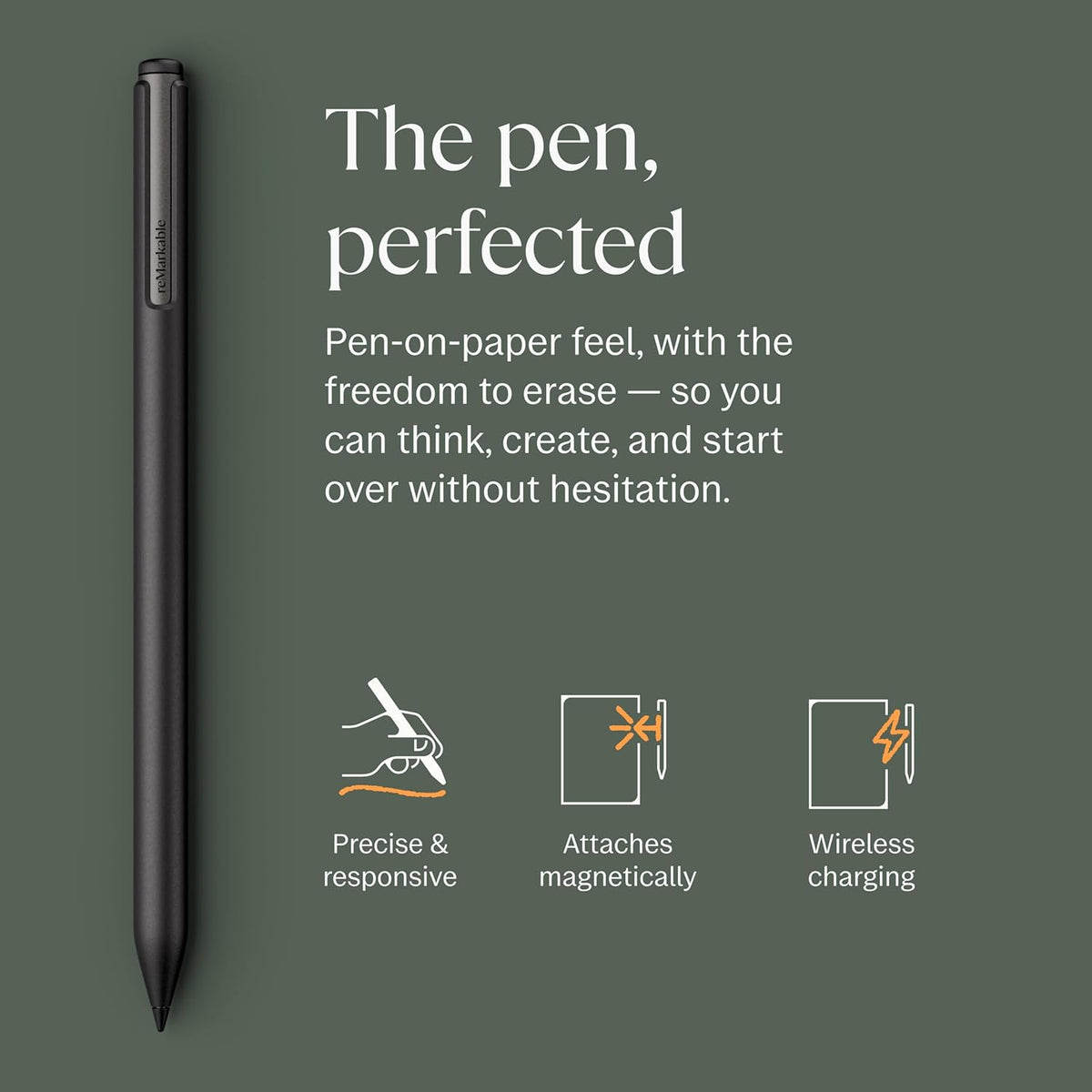 Pack reMarkable Paper Pro – Comprend une Tablette tactile graphique reMarkable Paper de 11,8 pouces et un marqueur avec stylet et gomme