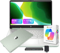 Ordinateur compact portable HP Stream 14 HD pour étudiants et professionnels avec AI Copilot, processeur Intel N150, 4 Go de RAM, 1,12 To de stockage (128 Go UFS + station d'accueil de 1 To), abonnement d'un an à Office 365, carte graphique Intel