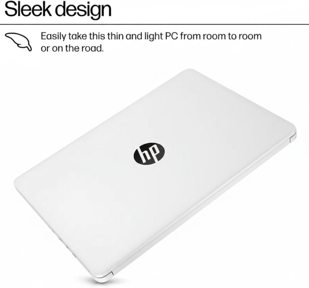 Ordinateur compact portable HP Ultrabook avec Office 365 - Copilot AI - 1,2 To de stockage - 8 Go de RAM - Intel Core | Fin et compact portable - Écran antireflet - 1 To OneDrive + 192 Go SSD - Windows 11 - Charge rapide - 12 h d'autonomie - Sans