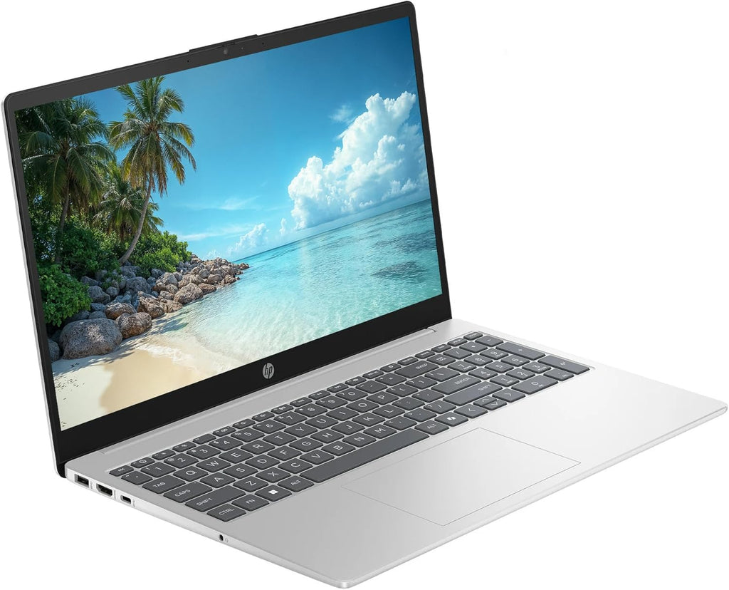 Ordinateur compact portable professionnel HP 15,6" FHD tactile, processeur Intel Core i5 à 10 cœurs, 16 Go de RAM, 512 Go de stockage (SSD 256 Go + station d'accueil 256 Go), Windows 11, pavé numérique, écouteurs NLY, argent naturel