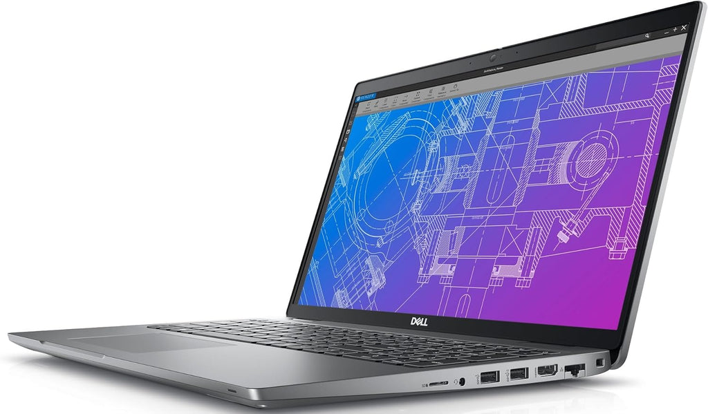 Station de travail mobile Dell Precision 3570, ordinateur compact portable professionnel 15,6 pouces FHD (1920×1080), processeur Intel Core i5-1250 de 12e génération, 16 Go de RAM, SSD de 512 Go, clavier rétroéclairé, Windows 11 Pro (reconditionné)