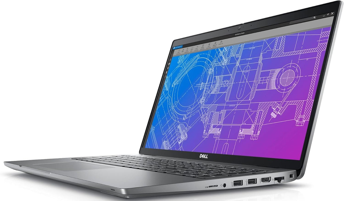 Station de travail mobile Dell Precision 3570, ordinateur compact portable professionnel 15,6 pouces FHD (1920×1080), processeur Intel Core i5-1250 de 12e génération, 16 Go de RAM, SSD de 512 Go, clavier rétroéclairé, Windows 11 Pro (reconditionné)