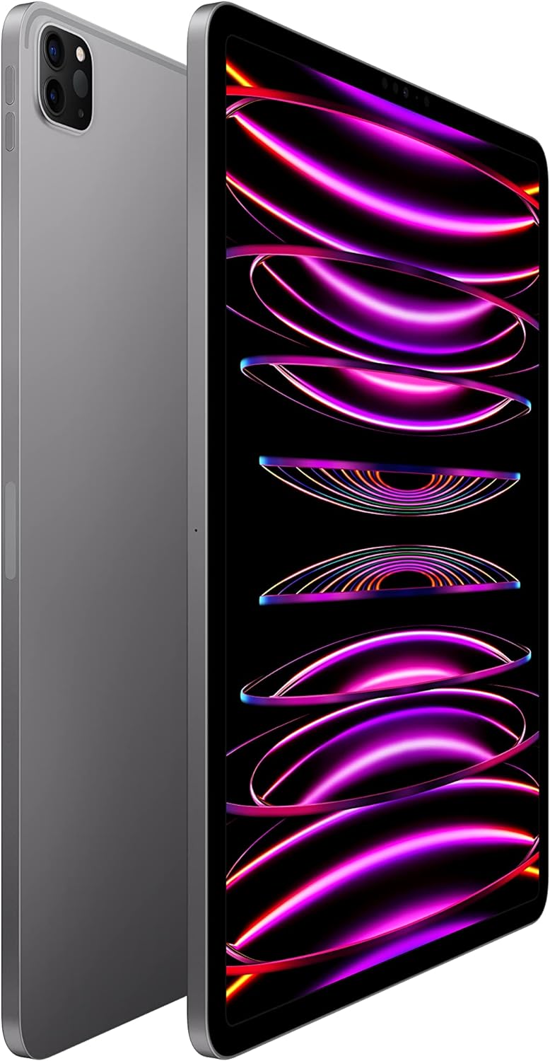 iPad Pro 12,9 pouces 128 Go d'Apple (2022) - Gris sidéral (reconditionné) pratique