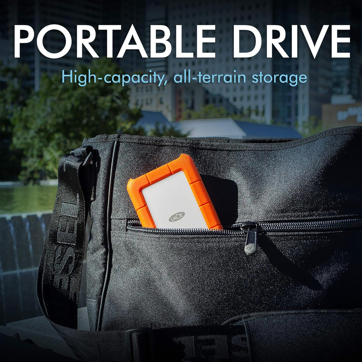 LaCie Rugged Mini, 2 To, 2,5 pouces, disque dur externe portable, pour PC, Mac, iPad et iPhone, service de récupération de données (LAC9000298) pratique
