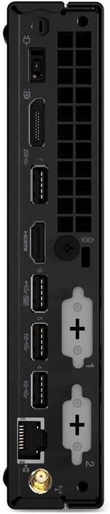 Ordinateur de bureau professionnel ultra-au format compact Lenovo ThinkCentre M70q Gen 4 MFF 1L, 32 Go de RAM DDR5, SSD PCIe de 1 To, processeur Intel Core i5-13400T à 10 cœurs (supérieur au i7-12700T), Wi-Fi 6, HDMI, DisplayPort, Windows 11 Pro…