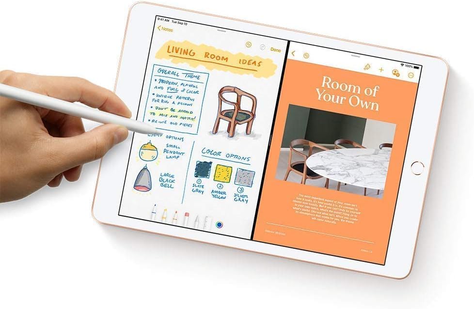 iPad 7e génération Apple 2019 (10,2 pouces, Wi-Fi, 32 Go) Argent (Reconditionné) pratique