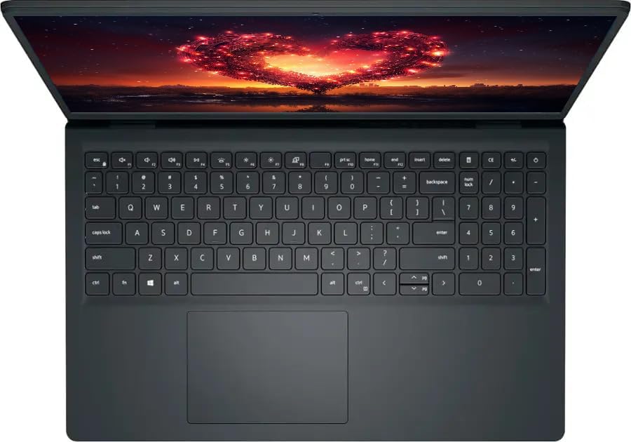 Ordinateur compact portable Dell Inspiron 15,6" FHD IPS tactile, processeur Intel i5 à 10 cœurs, 16 Go de RAM, SSD de 512 Go, Windows 11, compatible AI Copilot, pavé numérique, noir